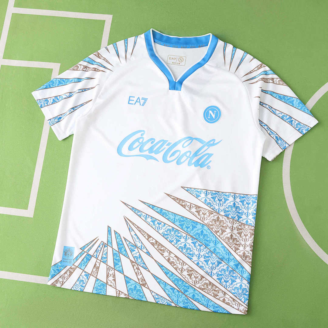 Maillot Entraînement 2526 Saison S.S.C. Napoli suit Fan version