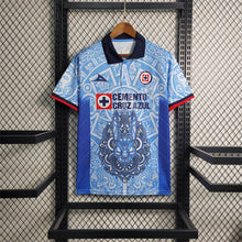 Maillot Extérieur 23 24 Bleu Cross Blanc Day Of The Dead