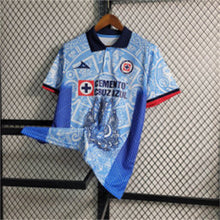 Maillot Extérieur 23 24 Bleu Cross Blanc Day Of The Dead