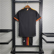 Maillot Extérieur 23 24 Enfant AS Roma Noir 2