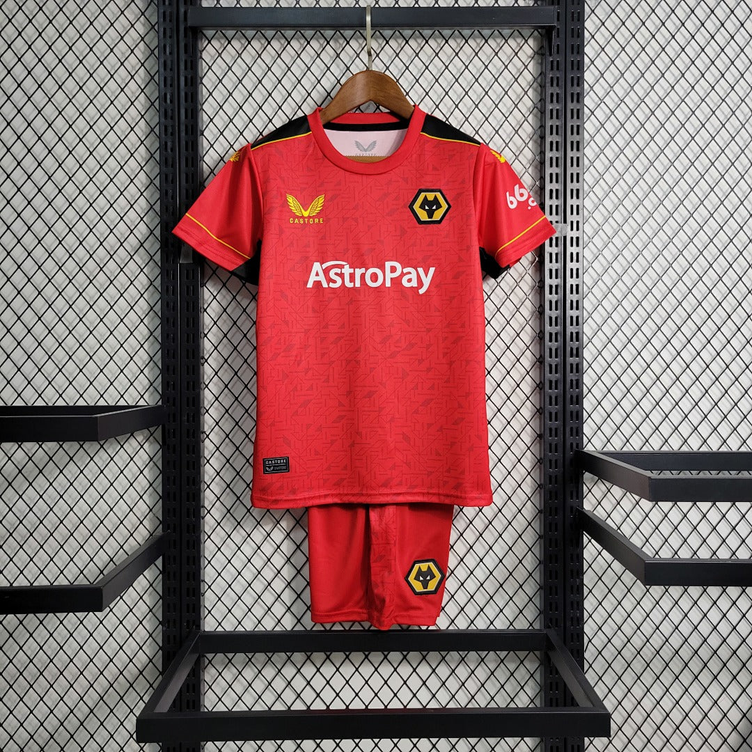 Maillot Extérieur 23 24 Enfant Wolves game