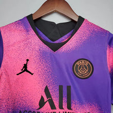 Maillot Extérieur Fourth 20/21 Enfant Jordan PSG Violet