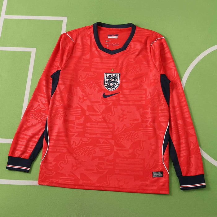 Maillot Extérieur Manches Longues 2026 FIFA World Cup Angleterre d Fan version