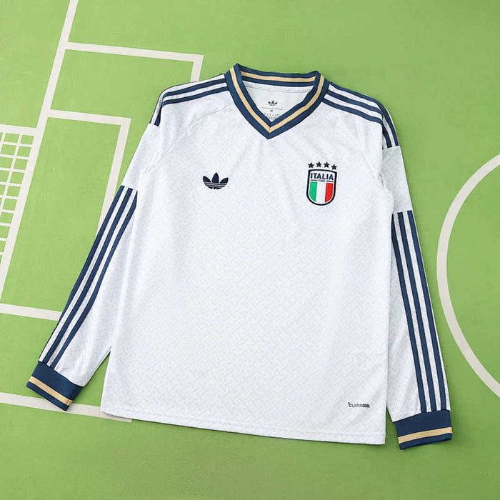 Maillot Extérieur Manches Longues 2026 FIFA World Cup Italie d Fan version