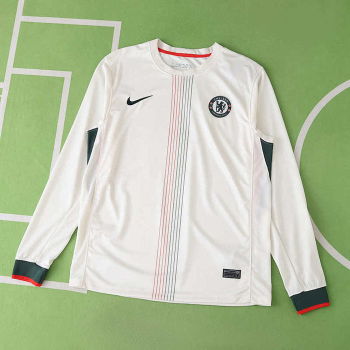 Maillot Extérieur Manches Longues 2526 Saison Chelsea F.C. d Fan version