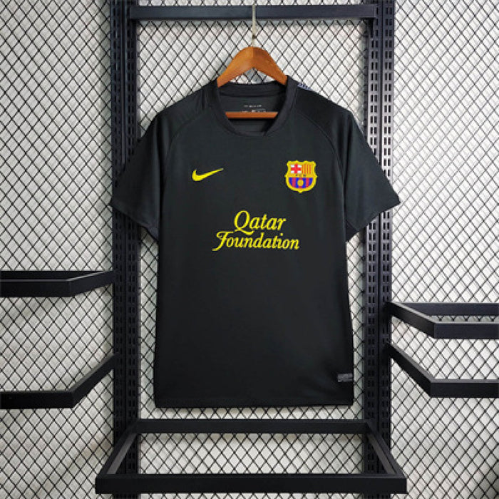 Maillot Extérieur Rétro 11 12 Barcelona Noir
