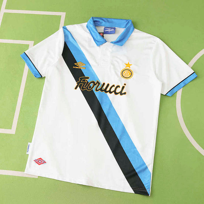Maillot Extérieur Rétro 94/95 Saison F.C. Internazionale Milano Fan version