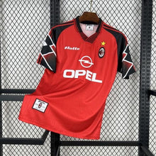 Maillot Extérieur Rétro AC Milan 1998/99 Rouge