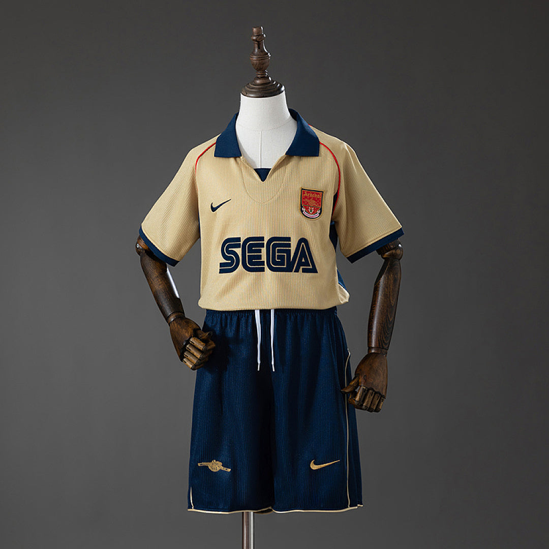 Maillot Extérieur Rétro Arsenal 01/02 Enfant Kit