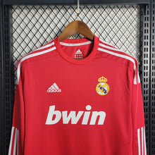 Maillot Extérieur Rétro Manches Longues 11 12 Real Madrid