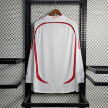 Maillot Extérieur Rétro Manches Longues 2006 07 AC Milan