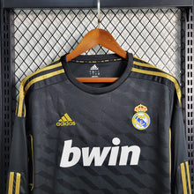 Maillot Extérieur Rétro Manches Longues 2011/12 Real Madrid
