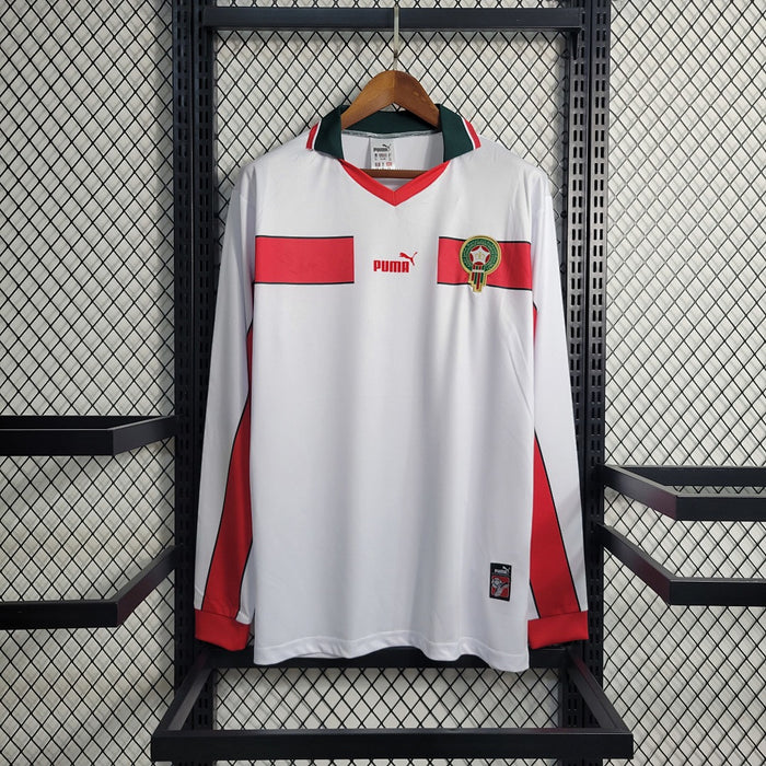 Maillot Extérieur Rétro Manches Longues 98 Maroc