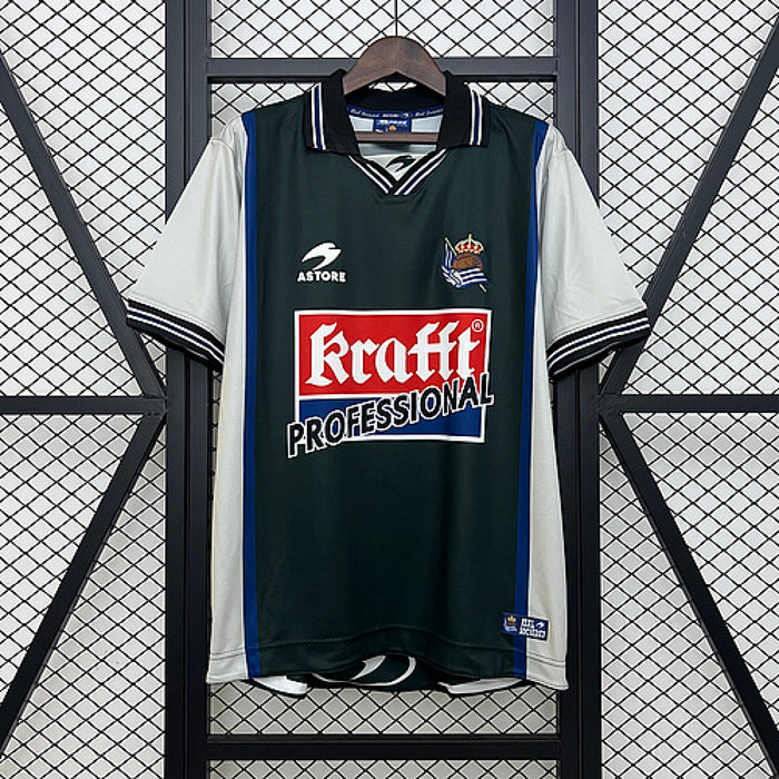 Maillot Extérieur Rétro Real Sociedad 00/02