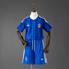 Maillot Extérieur Suède 2026 Enfant Kit