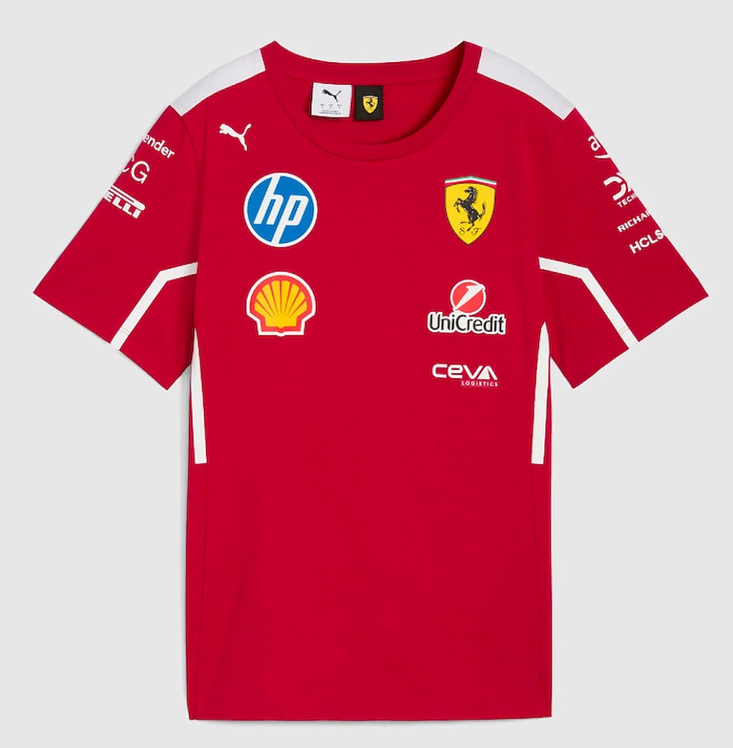 Maillot Ferrari 2025 F1 Rouge racing Shirt
