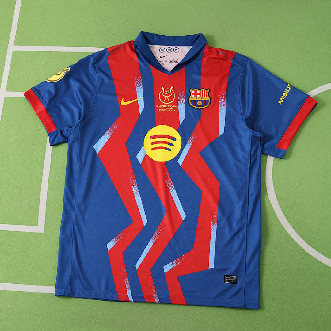 Maillot Fourth 2526 Saison FC Barcelona / Barça Supercopa de España Fanversion