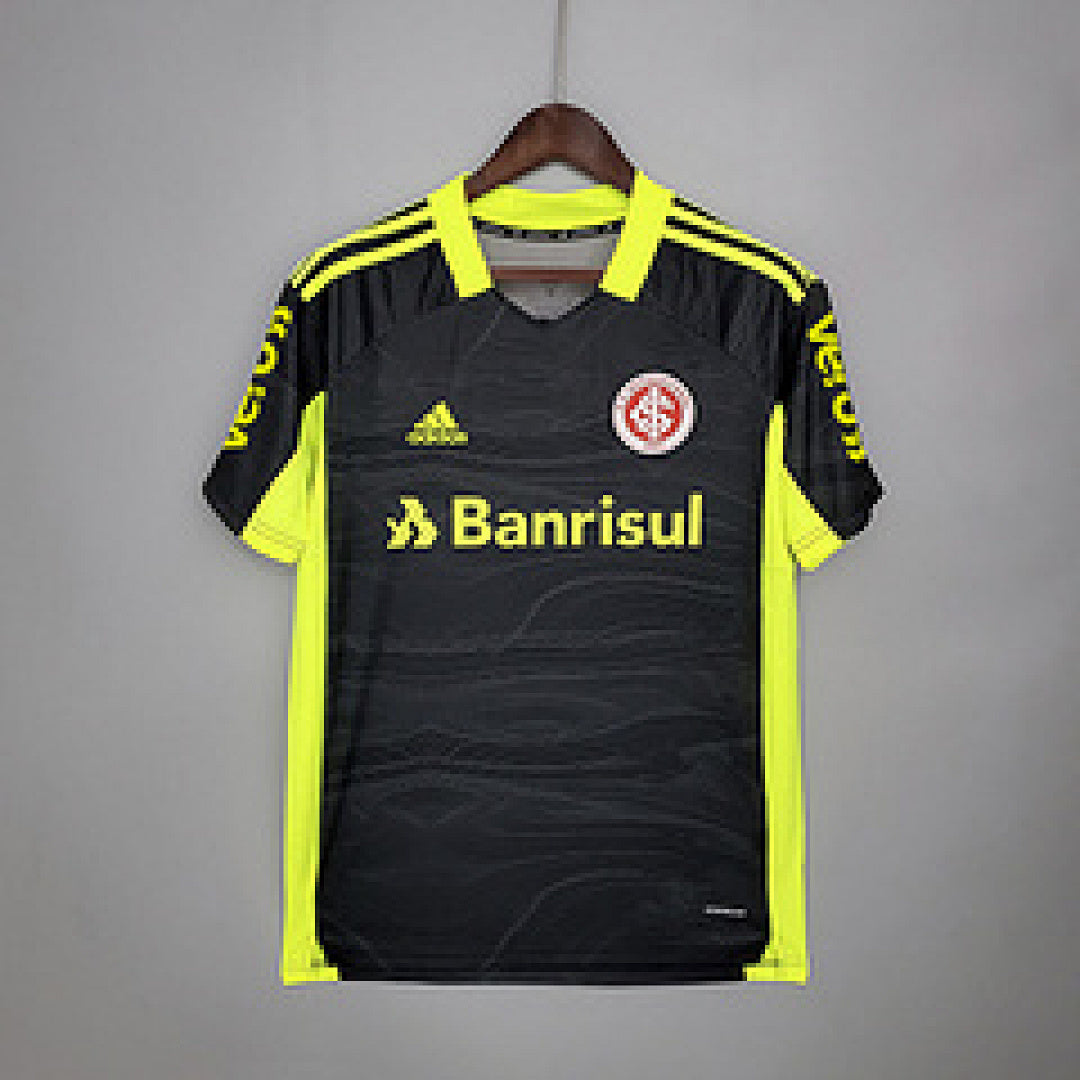 Maillot Gardien 21/22 all sponsor Internacional Noir Vert