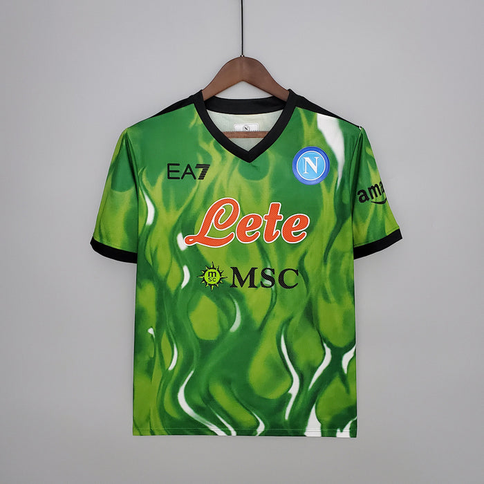 Maillot Gardien 21/22 Naples Halloween Édition Vert