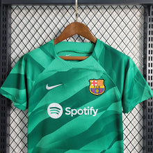 Maillot Gardien 23 24 Enfant Barcelona Vert