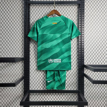 Maillot Gardien 23 24 Enfant Barcelona Vert