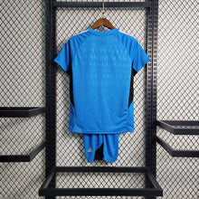 Maillot Gardien 23 24 Enfant Real Madrid Bleu