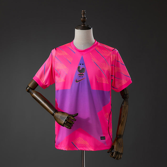 Maillot Gardien France 2026 Rose Sizes