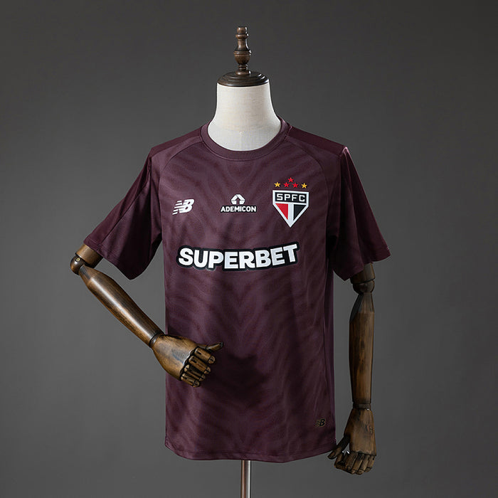 Maillot Gardien Sao Paulo 26/27 Deep Burgundy