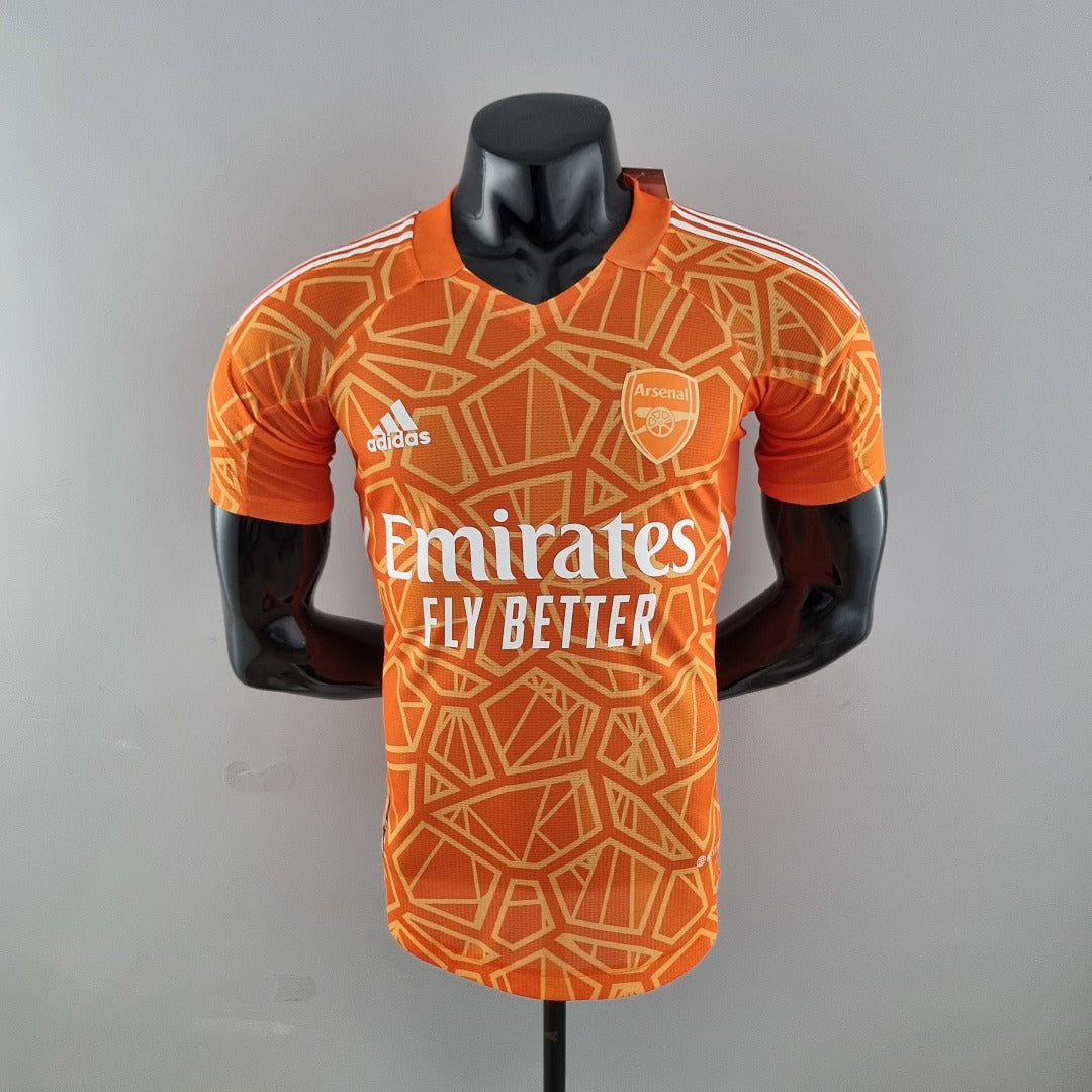 Maillot Gardien Version Joueur 22/23 Arsenal Orange