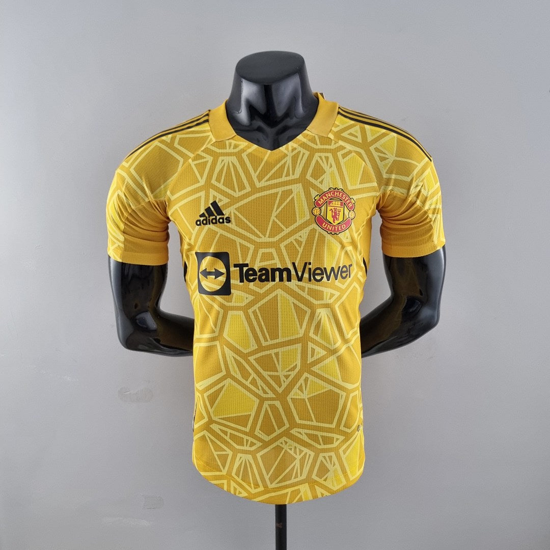 Maillot Gardien Version Joueur 22/23 M U Jaune