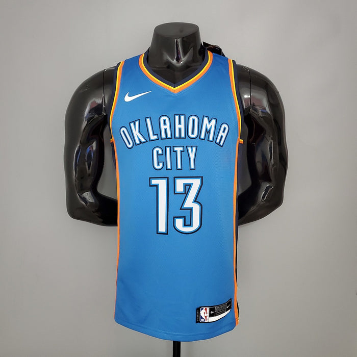 Maillot GEORGE#13 Thunder Bleu NBA