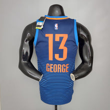 Maillot GEORGE#13 Thunder Bleu Stripes NBA