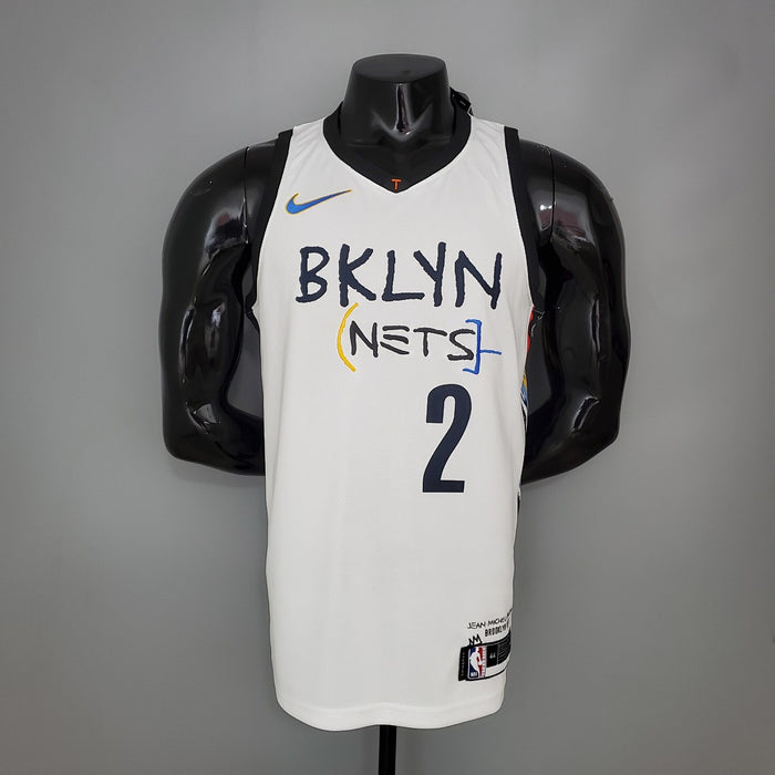 Maillot GRIFFIIN#2 Brooklyn Nets graffiti Blanc NBA