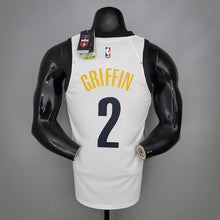Maillot GRIFFIIN#2 Brooklyn Nets graffiti Blanc NBA