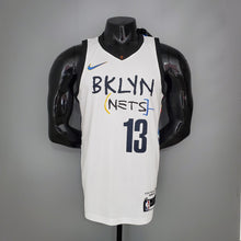 Maillot HARDEN#13 Brooklyn Nets graffiti Blanc NBA
