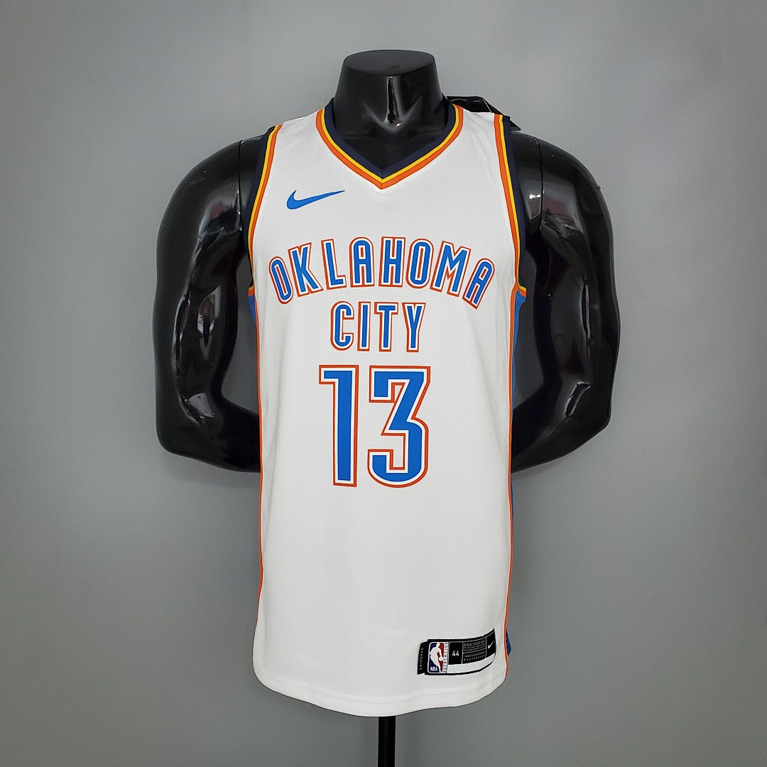 Maillot HARDEN#13 Thunder Blanc NBA