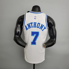 Maillot Lakers Anthony#7 Latin Night (High Head) Blanc NBA