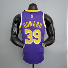 Maillot Lakers Howard#39 Crew Neck Violet (Flyers) NBA