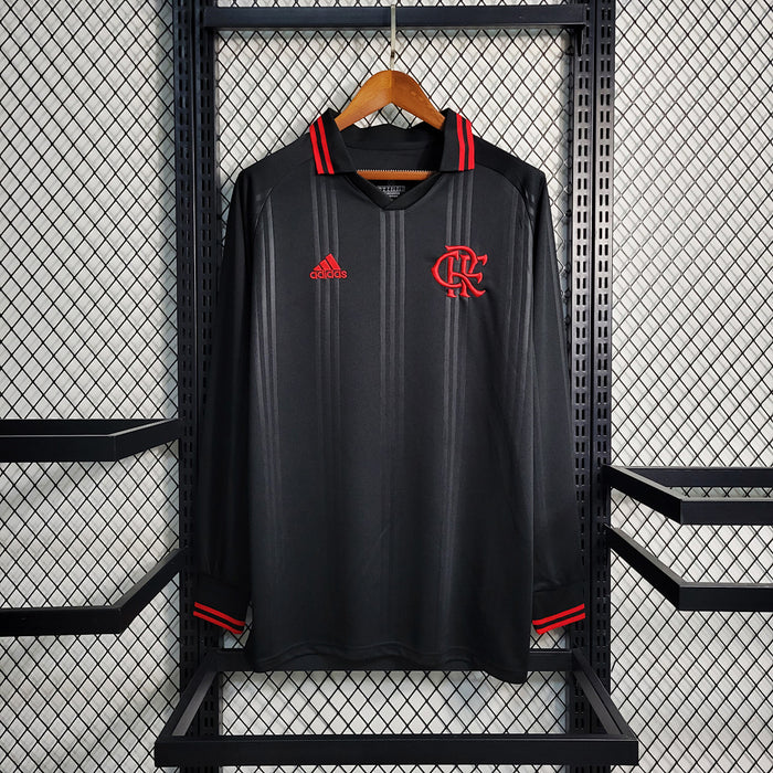Maillot Manches Longues 19 20 Flamengo Noir