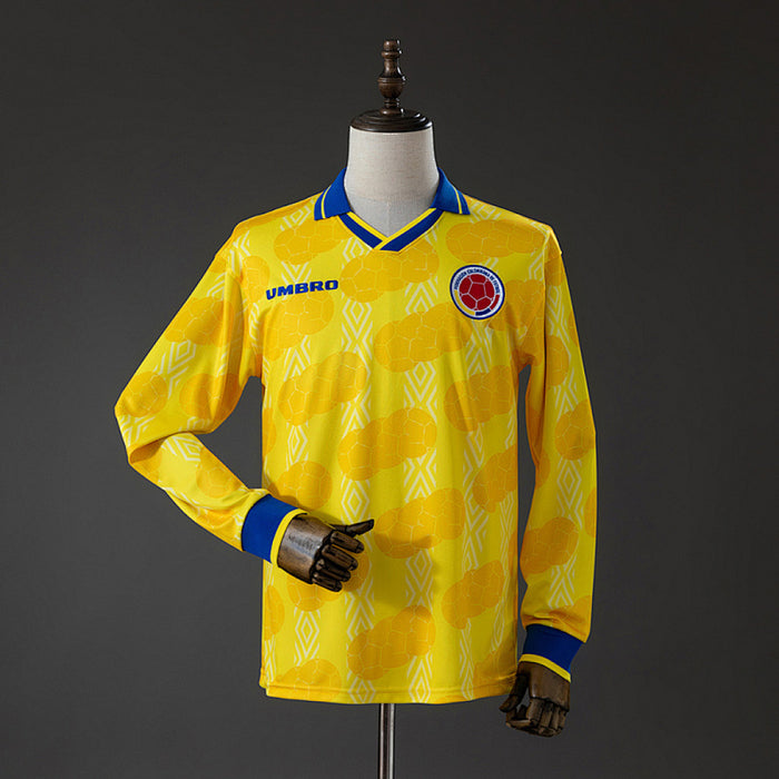Maillot Manches Longues Domicile Rétro Colombie 1994