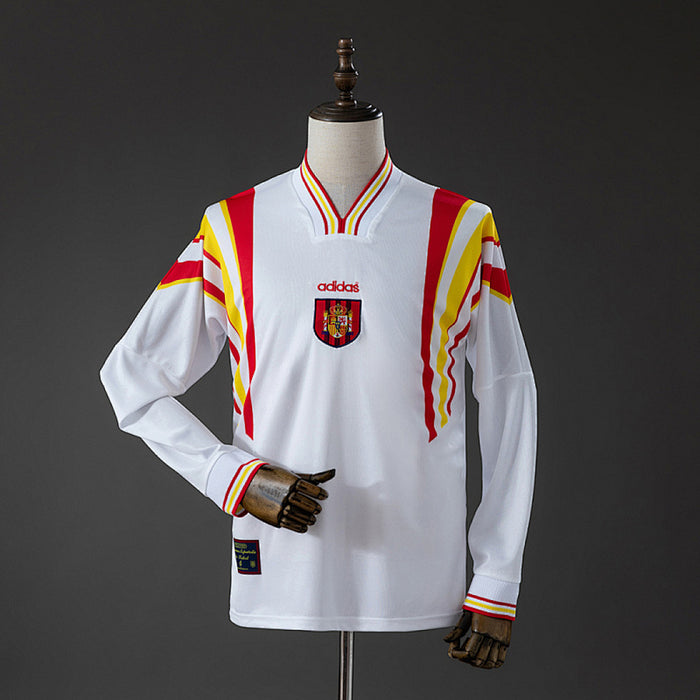 Maillot Manches Longues Extérieur Rétro Espagne 1996