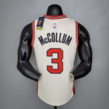 Maillot McCOLLUM#3 Portland Trail Blazers Beige NBA