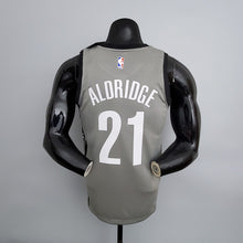 Maillot Nets Aldridge #21 Flyer Gris NBA