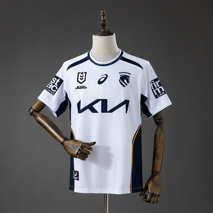 Maillot NRL Brisbane Broncos 2026 Mens Heritage Blanc
