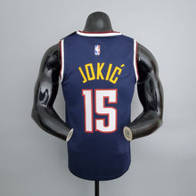 Maillot Nuggets Jokic #15 Marine Bleu NBA