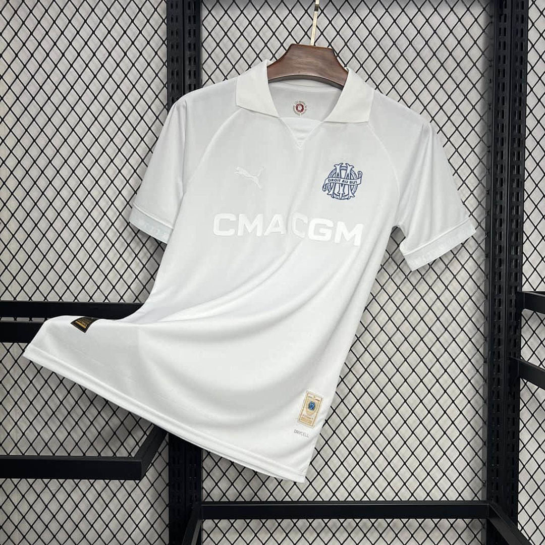 Maillot Olympique de Marseille 125th Anniversaire Blanc