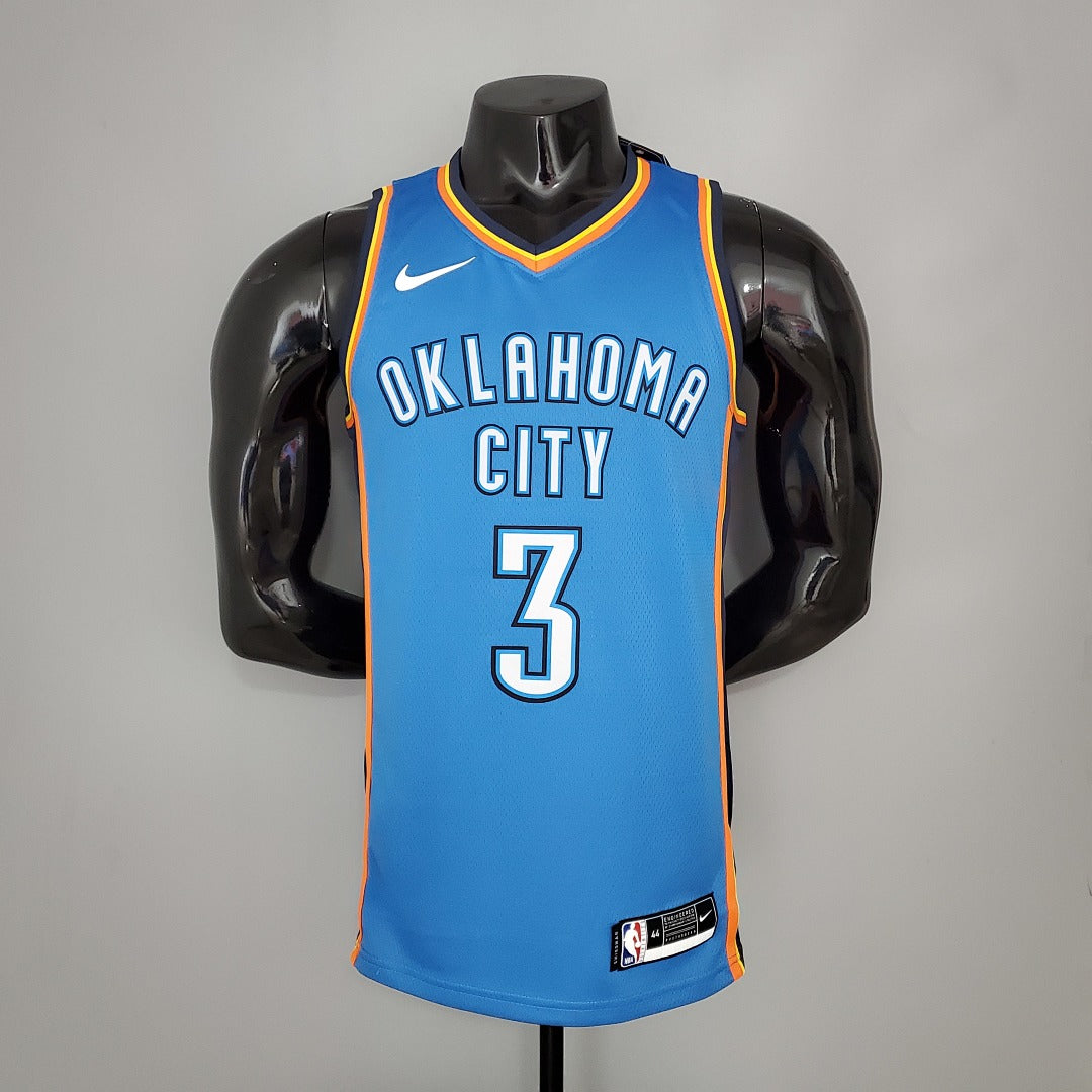 Maillot PAUL#3 Thunder Bleu NBA