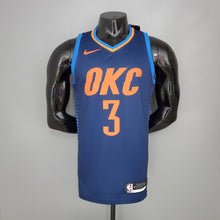 Maillot PAUL#3 Thunder Bleu Stripes NBA