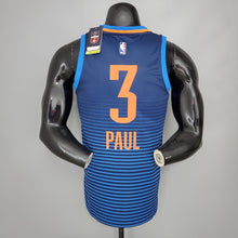 Maillot PAUL#3 Thunder Bleu Stripes NBA