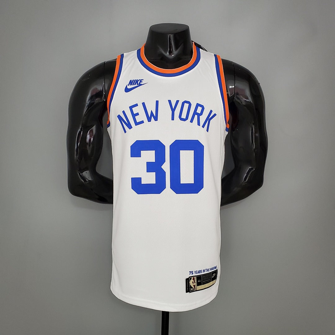 Maillot RANDLE#30 75th Anniversaire Knicks Blanc NBA